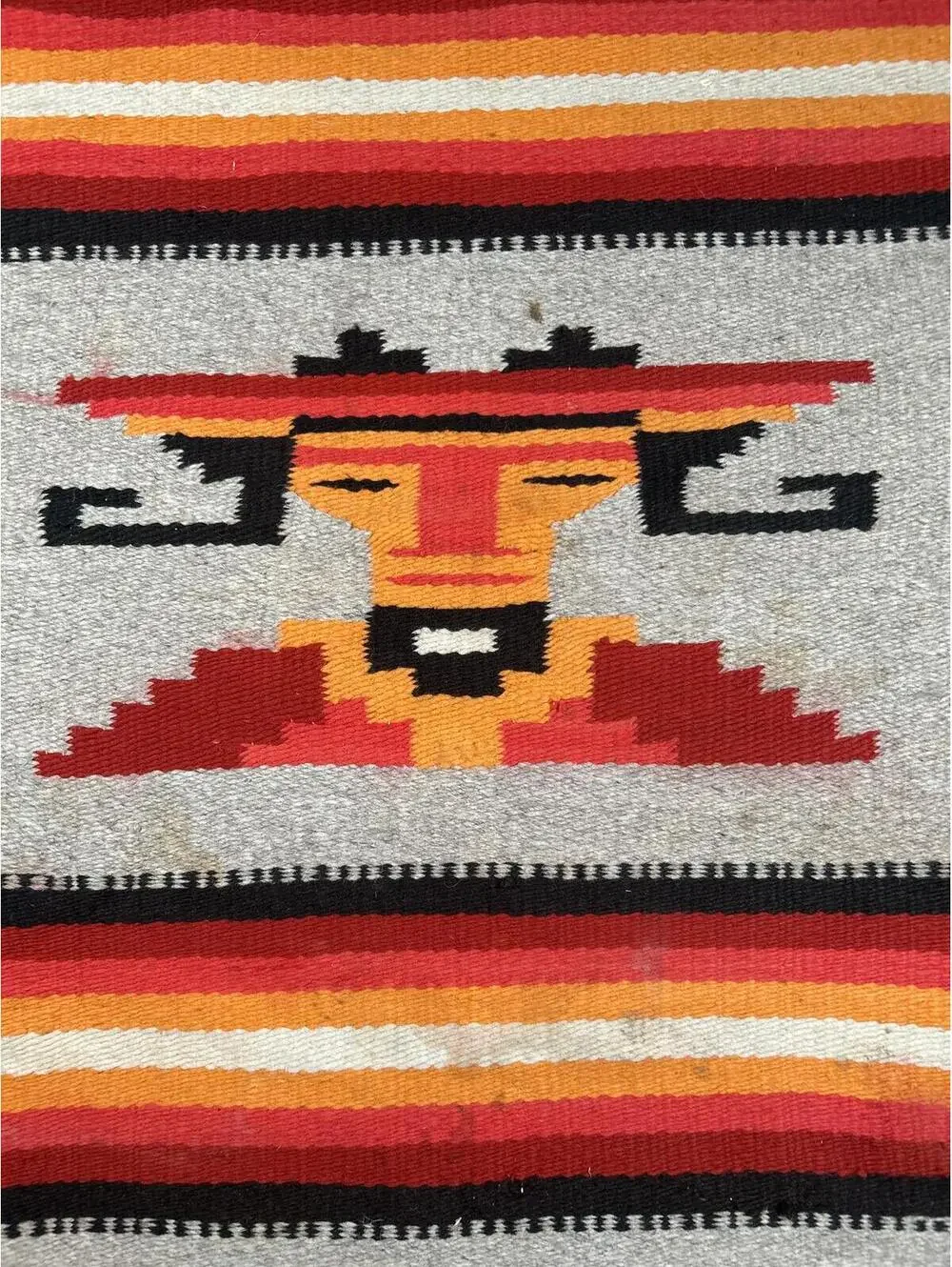 Native American art Kachina figure/Yei deity